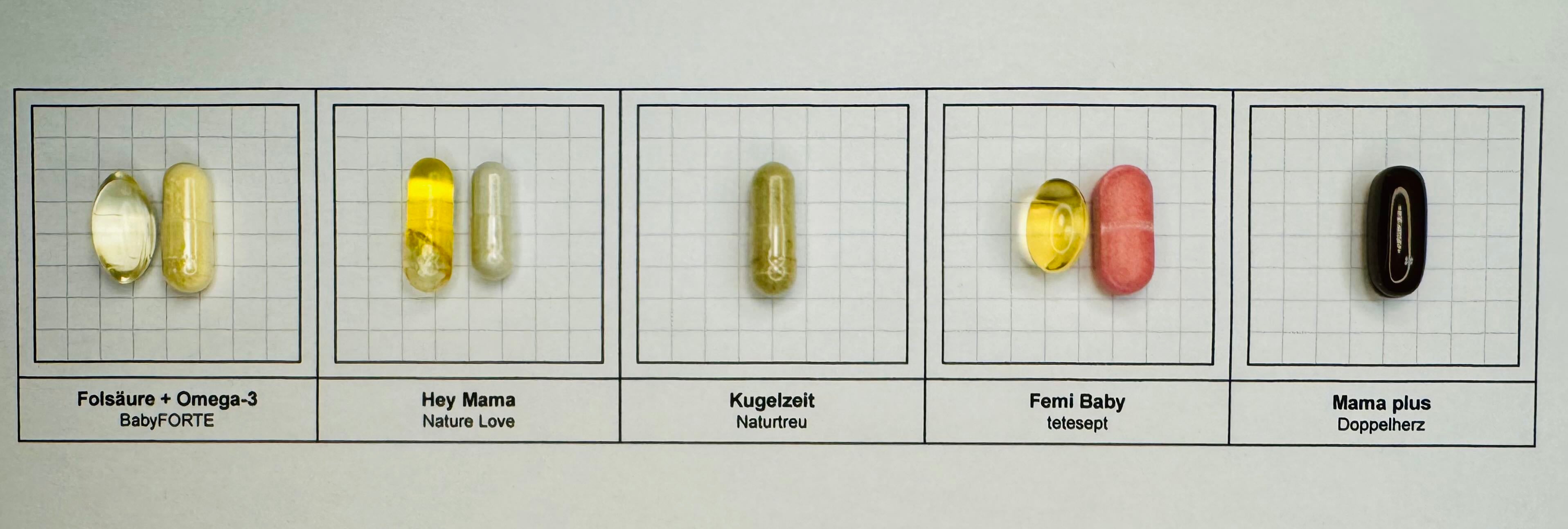 Sensorische Analyse Schwangerschaftsvitamine
